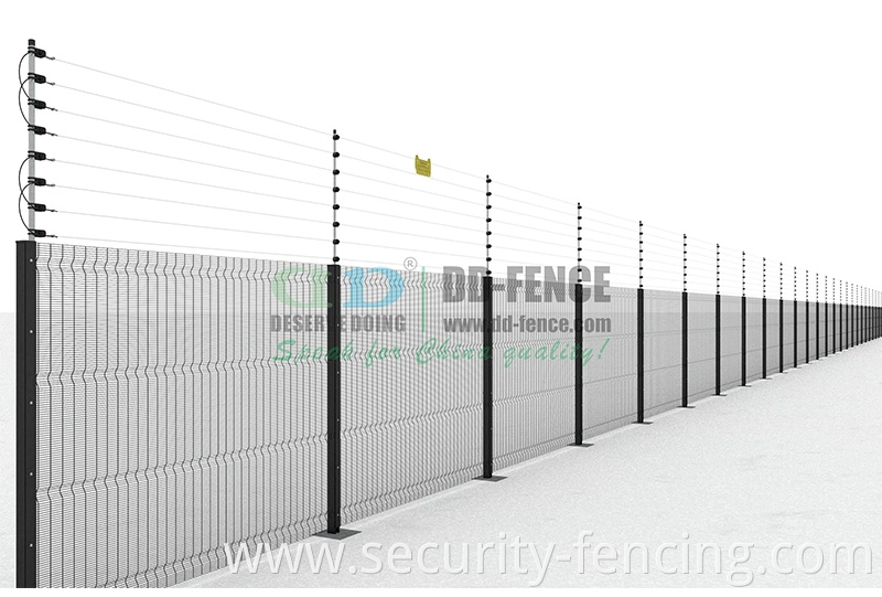 High Voltage Pulse Electric Fence Alarm System Safe Electric Fence